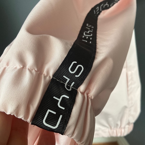 SPYDER Hoodie Windbreaker Lightweight Jacket Outdoor Athletic Pink Black XL - Picture 5 of 11